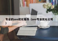 专业的seo优化推荐（seo专业优化公司）